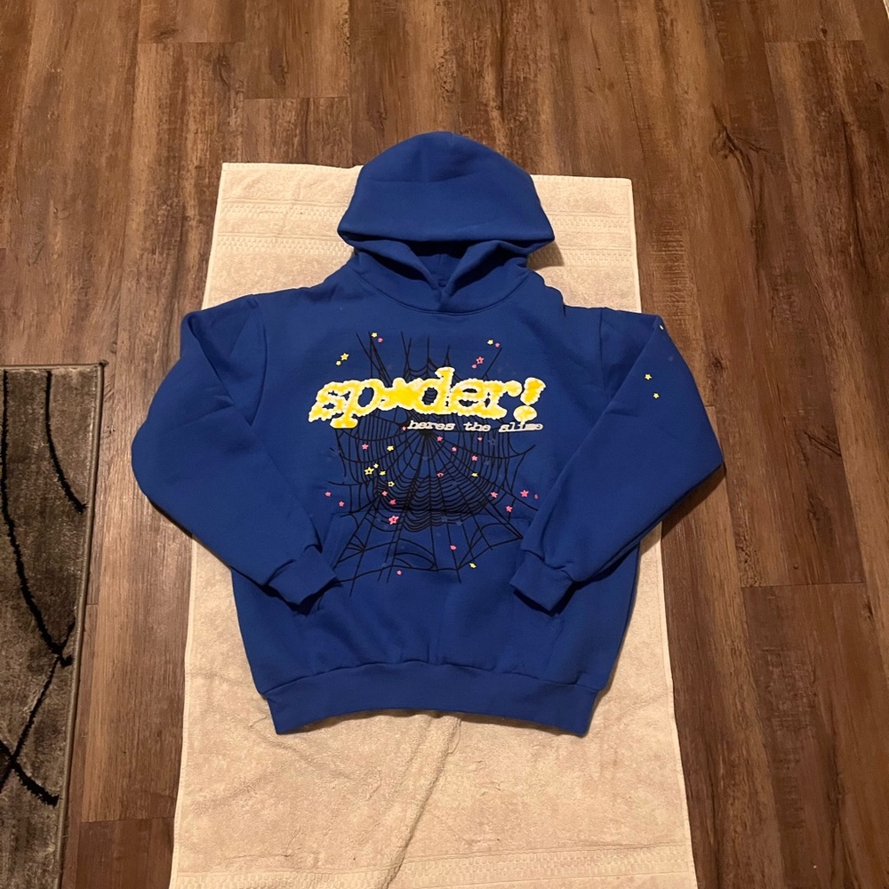 Blue Spider Kids Hoodie